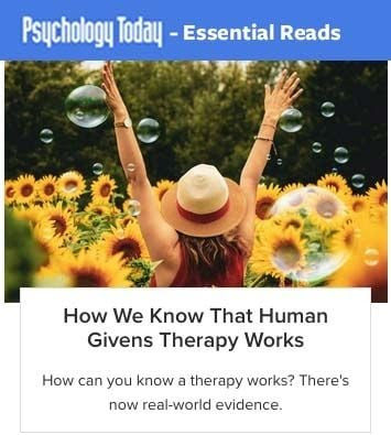 New Psychology Today Blog Post