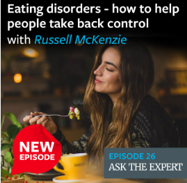 Eating disorder podcast with Russell McKenzie