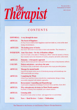 The Therapist Volume 4 - No. 1: 1996