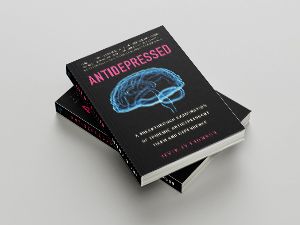Book cover - Antidepressed