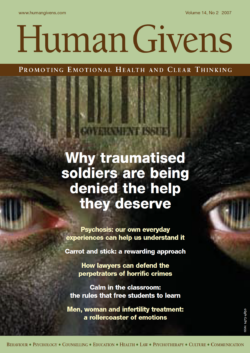 Human Givens Journal - Volume 14 - No. 2: 2007