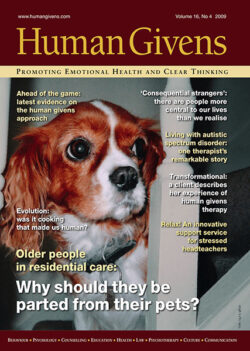 Human Givens Journal – Vol 16, No. 4 (2009)