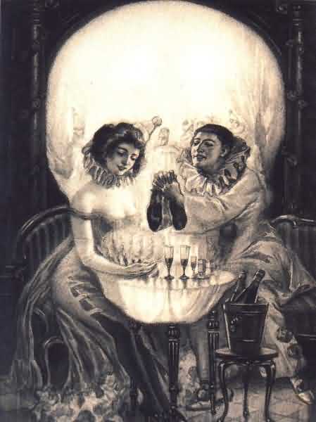 L' Amour de Pierrot - Salvador Dali